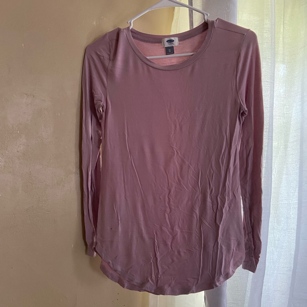 Pink old navy long sleeve